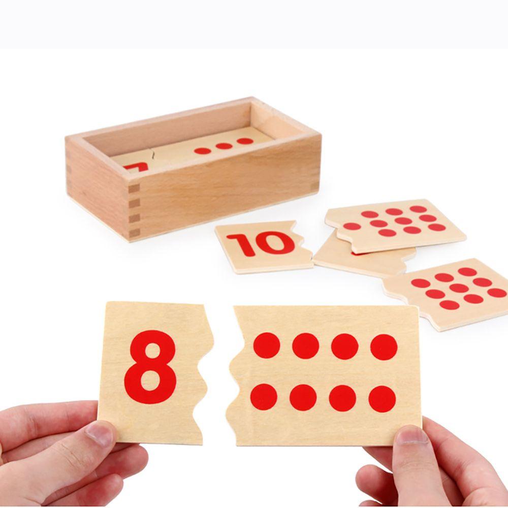 Bộ Đồ Chơi Toán Học Bằng Gỗ Cho Bé Từ 1-10 Tuổi