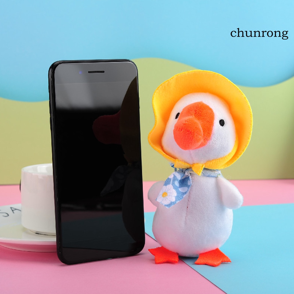 Cr Móc Khóa Vịt Nhồi Bông Dễ Thương