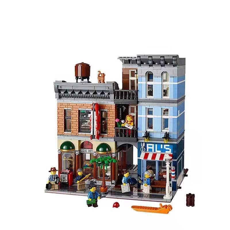 Lắp ráp Mô hình Detective's Office Xếp hình Văn Phòng Thám Tử 99008