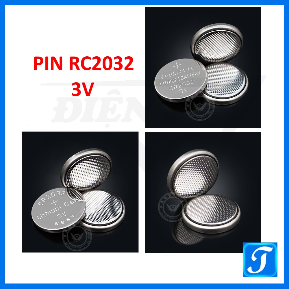 Pin Cmos CR2032 - 3V (1 vỉ 5 viên)