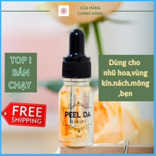 Peel bikini khử thâm vùng kín nách bẹn hiệu quả sau 3 ngày