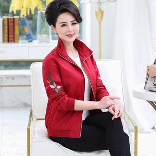 Áo Gió Nữ Trung Niên