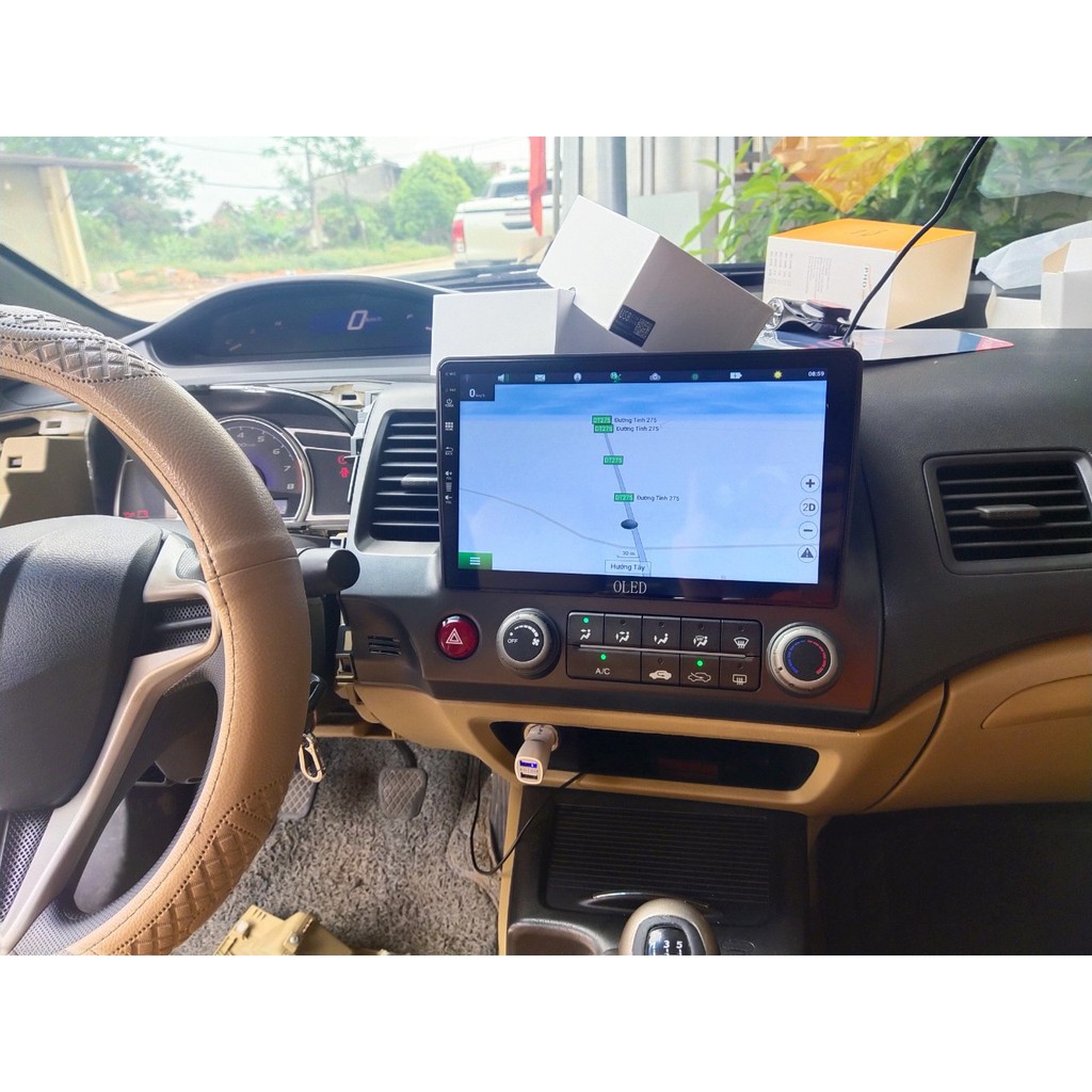 Màn Hình Android Oled C2 Theo Xe HONDA CIVIC 2007-2012