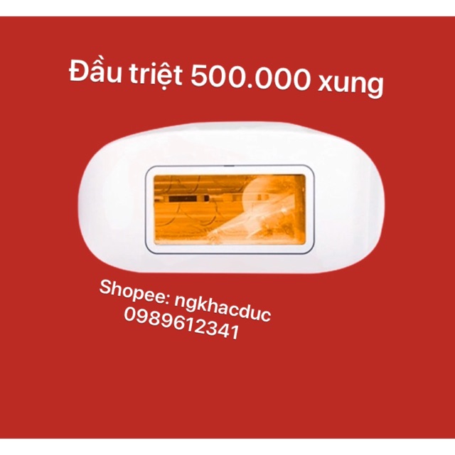 ❤️Hàng có sẵn - freeship Đầu triệt lông Qmele vĩnh viễn 500.000 xung