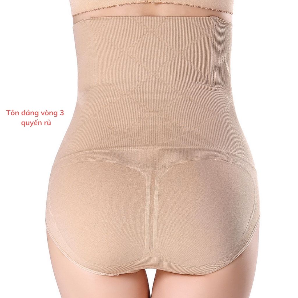 Đai nịt bụng giảm mỡ sau sinh, quần gen nịt bụng chống cuộn JOCOSI N201