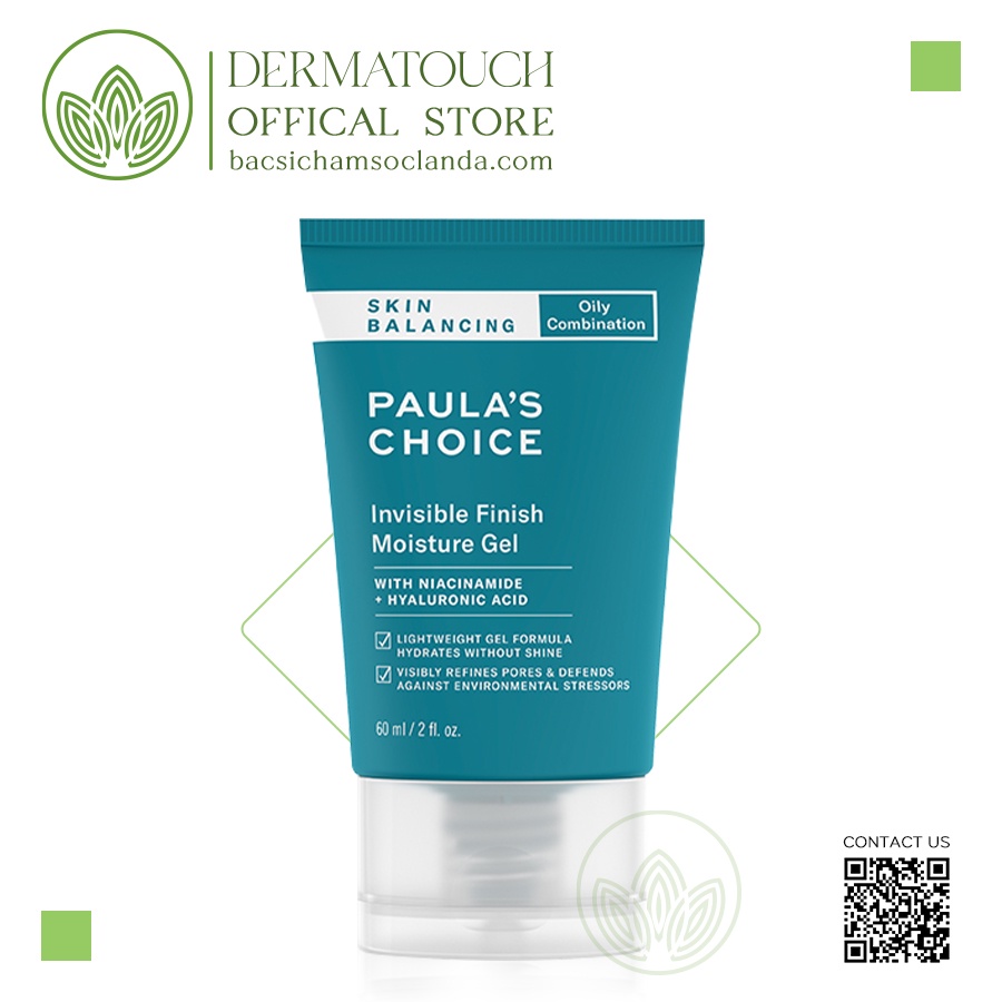 Gel dưỡng ẩm ban đêm Paula’s Choice Skin Balancing Invisible Finish