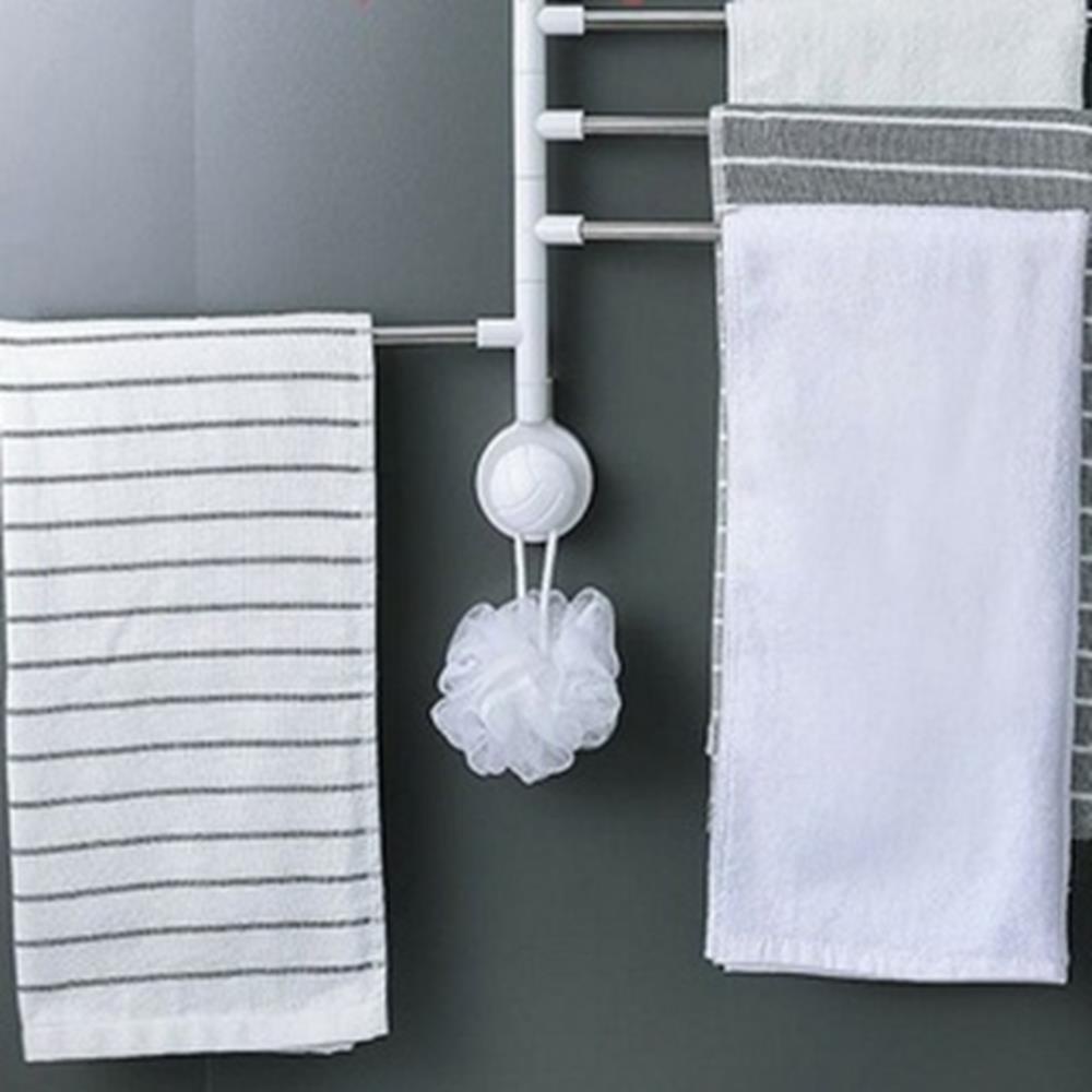 Giá phơi khăn và đồ bếp dán tường 3 Thanh kim loại lắp ghép KM 70055b