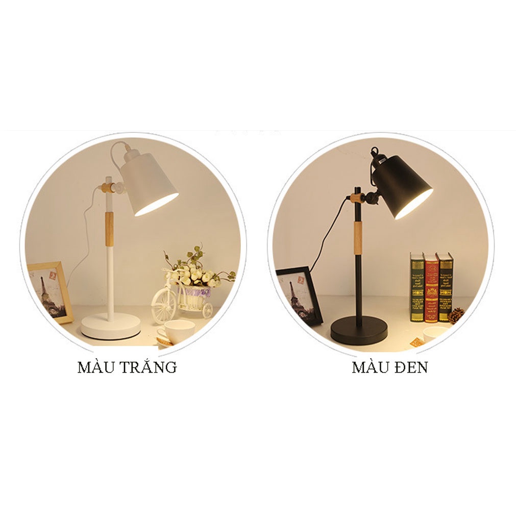 Đèn Học Để Bàn, Đèn bàn học ☀️Chống cận☀️ FDB01 kiểu dáng sang trọng, chống lóa mắt, tiết kiệm điện + Bóng đèn