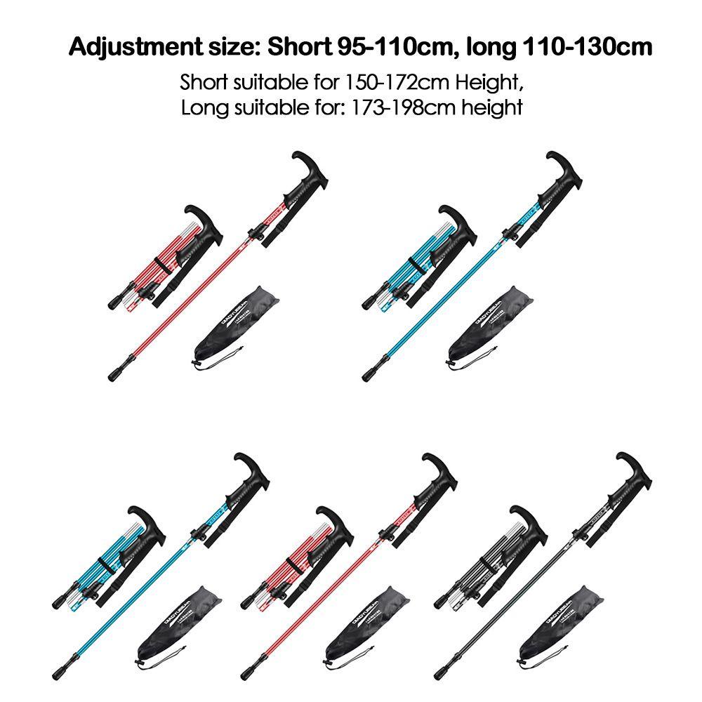 Gậy Đi Bộ Bằng Nhôm Có Thể Gấp Gọn Tiện Dụng