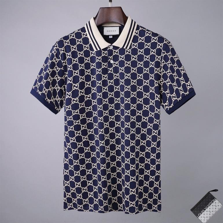 Áo thun polo Gucci vải cotton thời trang xuân hè 21 cho nam ⚡