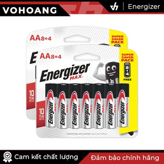 Pin AA Energizer Alkaline chống chảy E91 - 16 pin tặng kèm 8 pin free