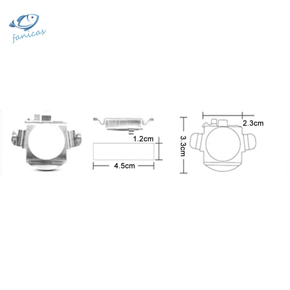 Set 2 giá đỡ đèn pha LED H7 cho Benz BMW Audi VW