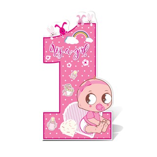 Chibi Sinh Nhật - Cây Số Tuối Chibi Sinh nhật cho bé