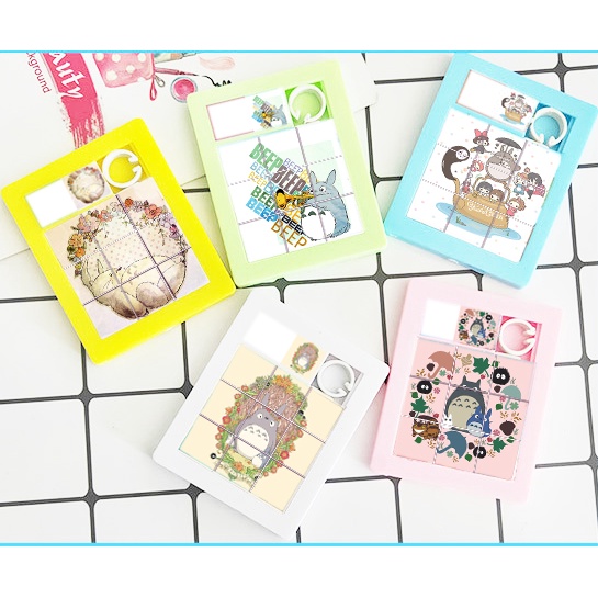 Bộ xếp hình doraemon BXH5 totoro vô diện chuột vàng shin  one piece sumikko jinbeisan kero CCS