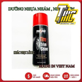 CHAI XỊT PHỤC HỒI NHỰA NHÁM, NHỰA SƠN XE MÁY, OTO Y HÌNH THẬT