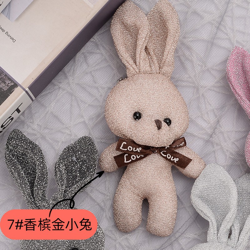 Móc khóa gấu bông treo Balo nhiều hình cute