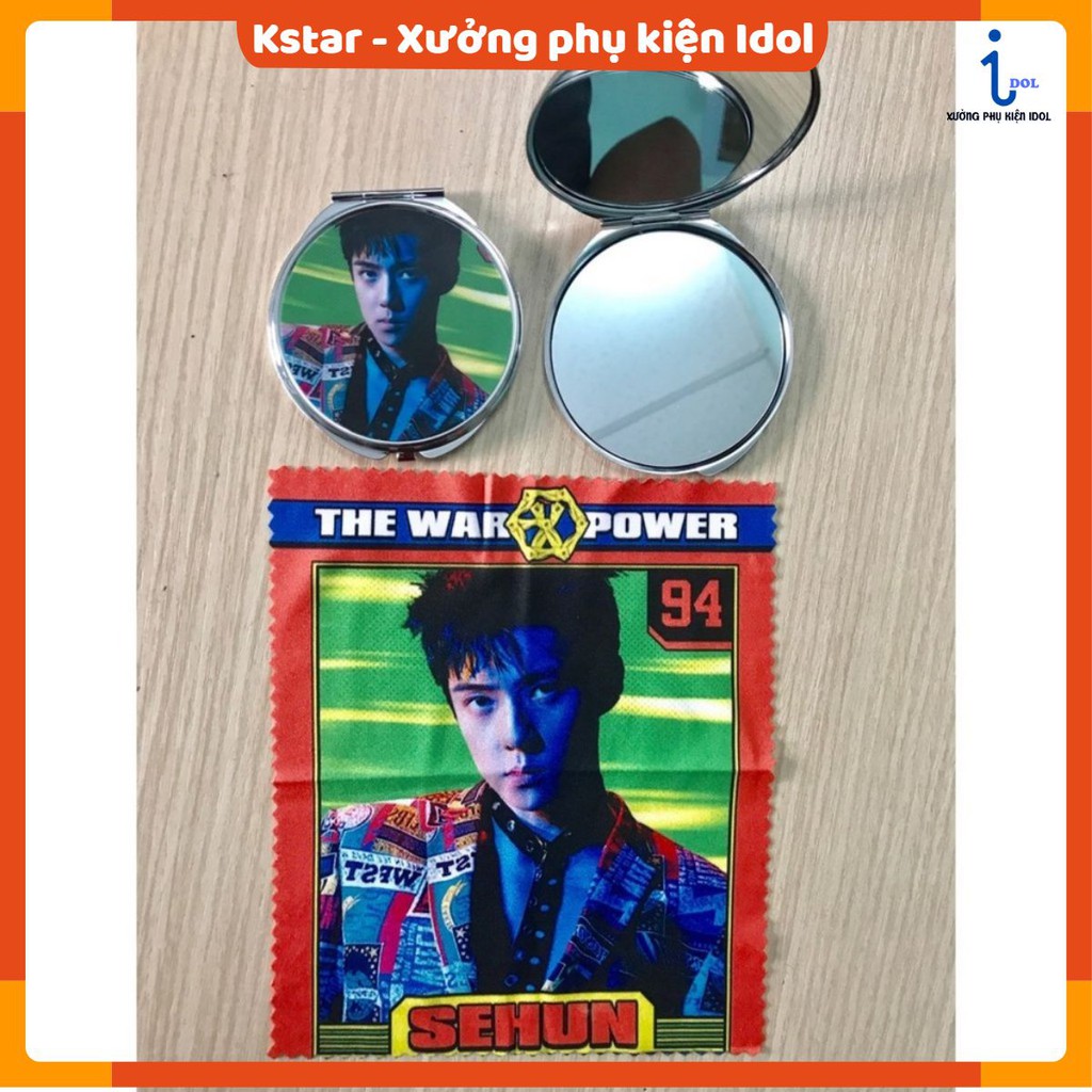 COMBO Gương + Khăn Lâu SEHUN