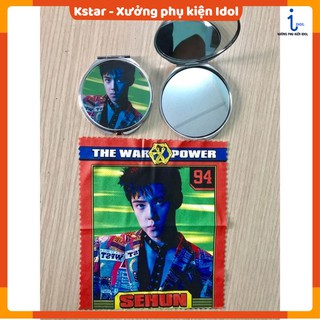 COMBO Gương + Khăn Lâu SEHUN