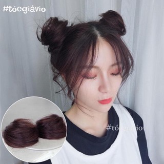 Búi tròn rối loại nhỏ - loại có kẹp