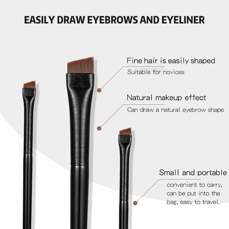 Cọ Trang Điểm Tạo Khối Cho Lông Mày Tiện Dụng