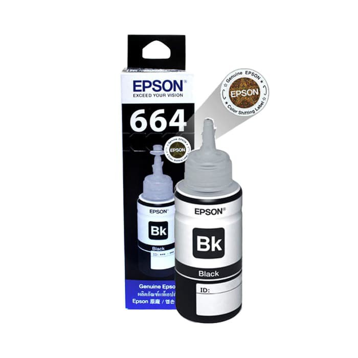 Epson Mực Đen 6641 Cho Máy In L360, L380, L385, L480.L485, L565 T664