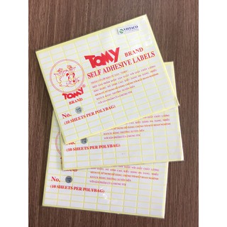 Giấy Đề Can TOMY Khổ A5 (10 Tờ/Tập)
