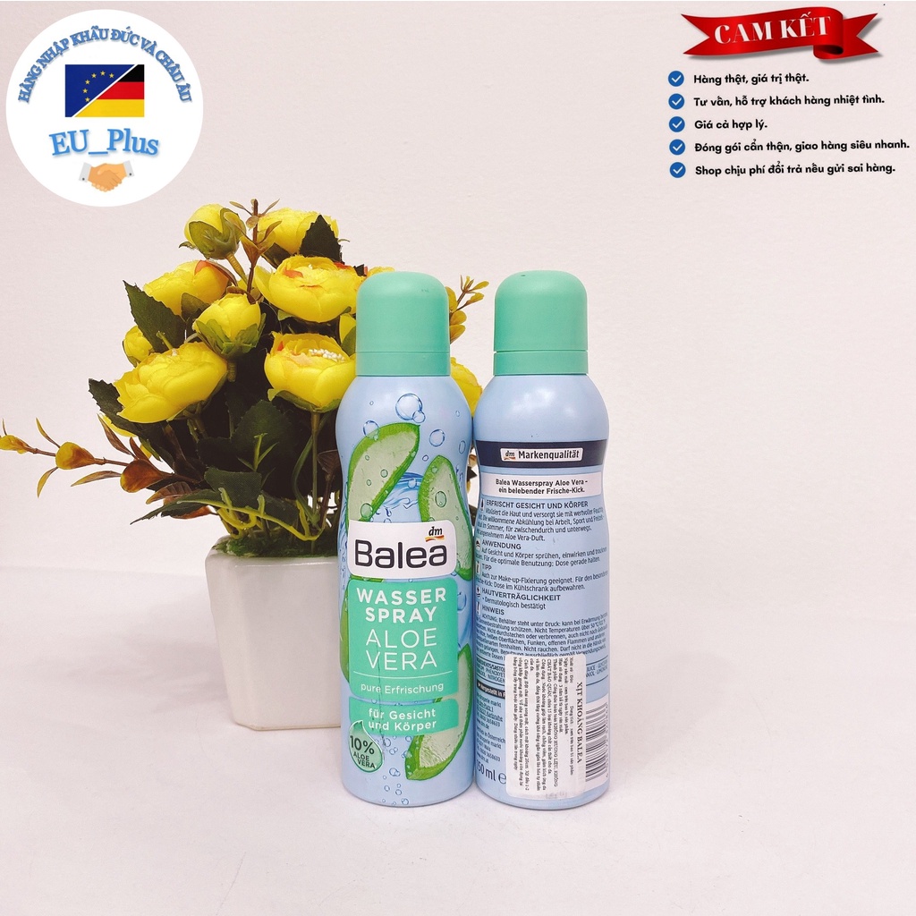 SẢN PHẨM Xịt khoáng Balea 150ml - Đức
