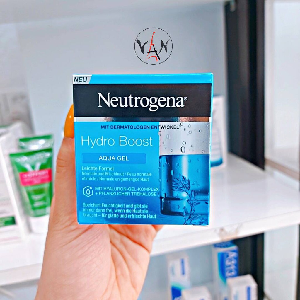 [ Neutrogena phiên bản Pháp ] Kem dưỡng cấp nước Neutrogena hydro boost dành cho da dầu, nhờn 50ml