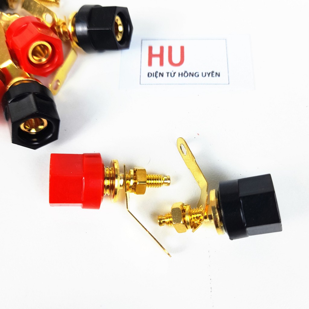 Cọc loa - Cọc đồng đỏ đen cao cấp  hàn chì được