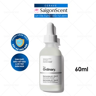 Serum giảm mụn The Ordinary / Niacinamide 10% + Zinc 1% / 60mL