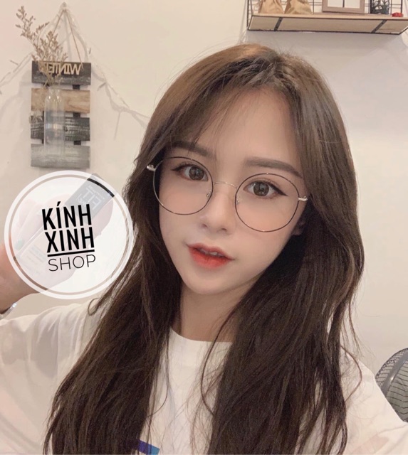 Kính gọng mắt tròn Vintage Kim loại Hàn Quốc - VK02890 | BigBuy360 - bigbuy360.vn