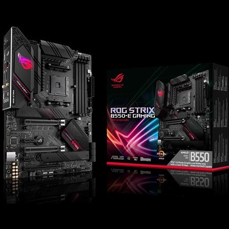 [Mã ELMS05 giảm 5% đơn 300k]Bo mạch chủ AMD Mainboard ASUS ROG STRIX B550-E GAMING AM4 - Hàng Chính Hãng