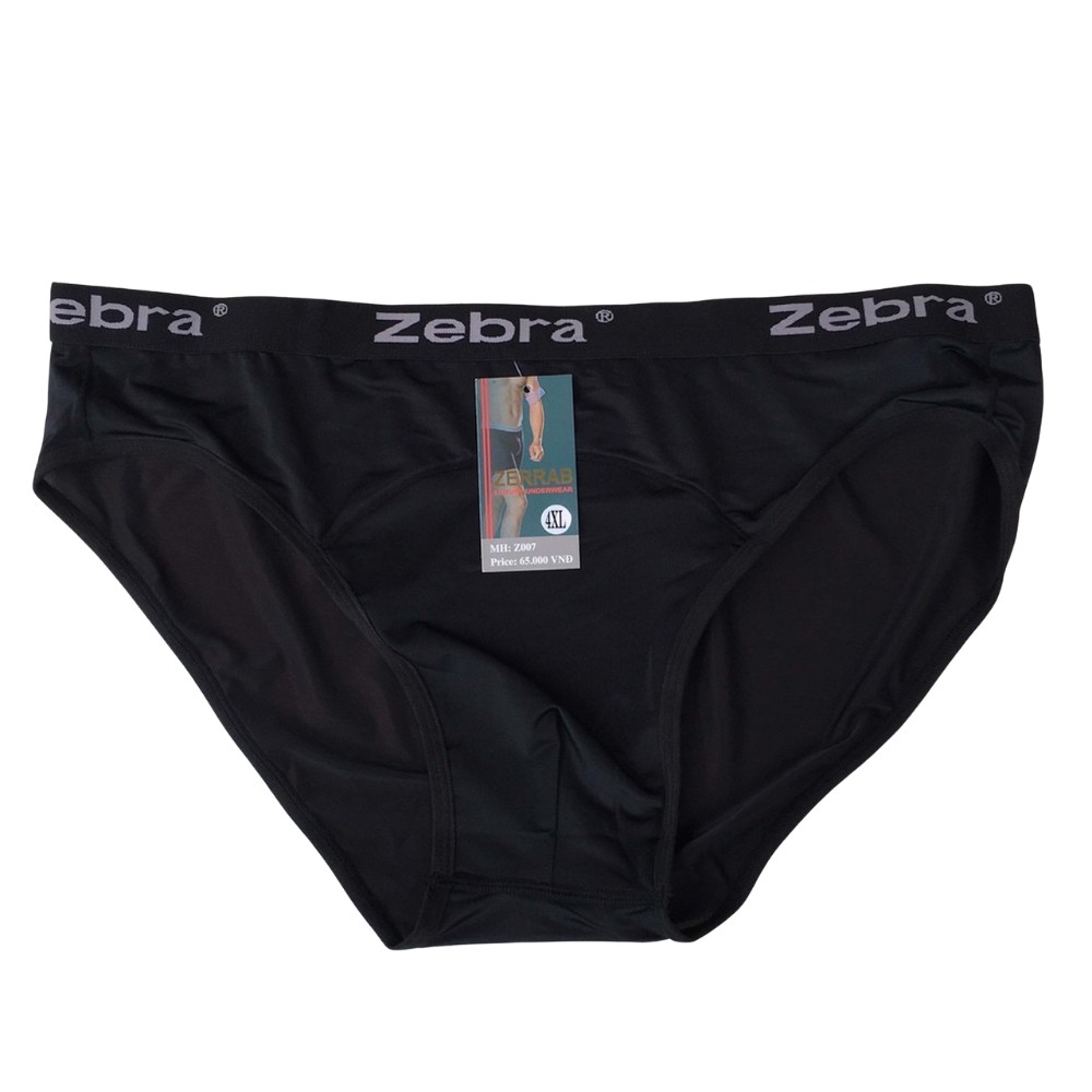 Quần Lót Nam Thun Lạnh Tam Giác Zerrab z007 Big Size 100kg 4XL / Quần Lót Cotton Thông Hơi Cao Cấp / Zerrab - Z007