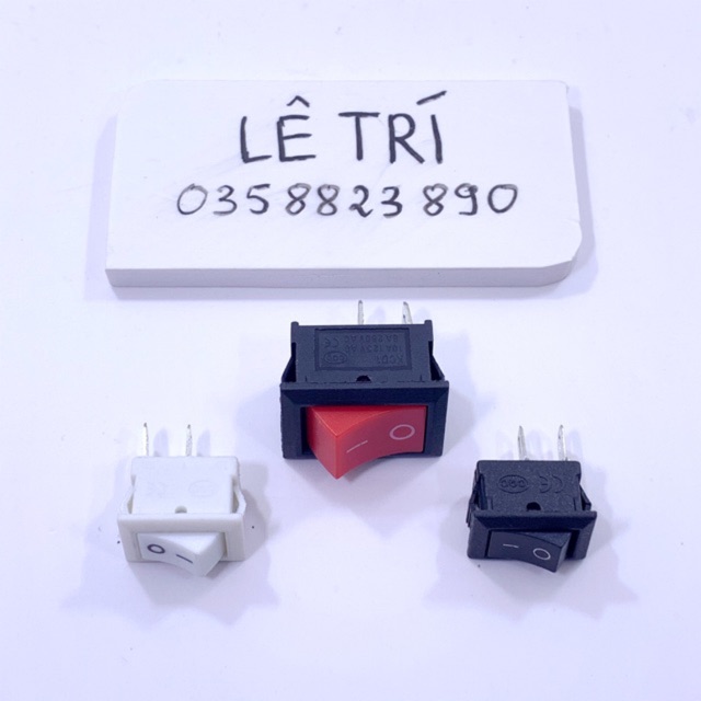 Công tắc loa, Công tắc bập bênh On/Off 3A 6A 250V nhiều loại - LT Speaker