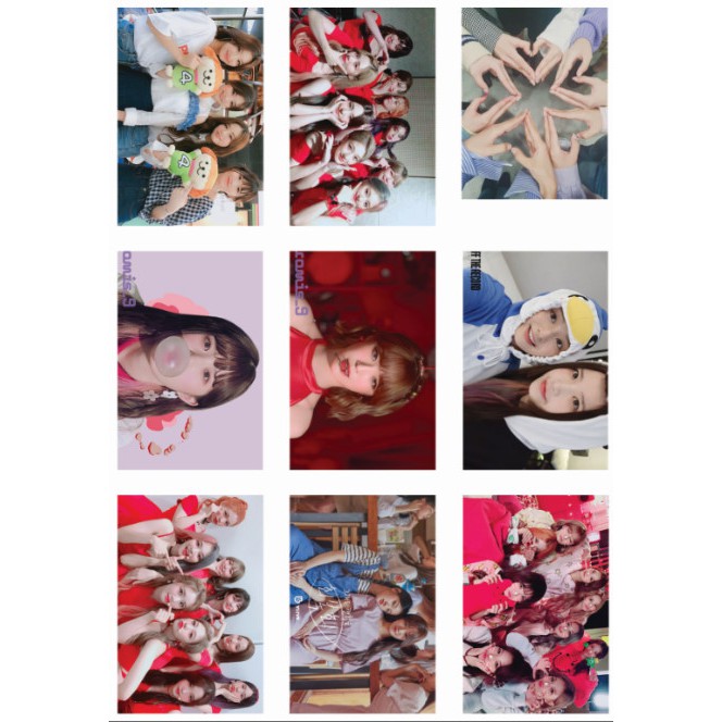 Lomo card ảnh nhóm Fromis 9 update Twitter Full 72 ảnh