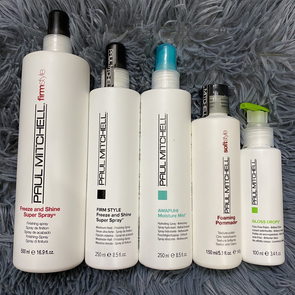 Keo xịt tạo kiểu cứng và sáng bóng Freeze and Shine Super Spray Paul Mitchell