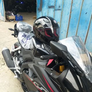 Nón theo xe yamaha r15 nhập khẩu theo xe indo về