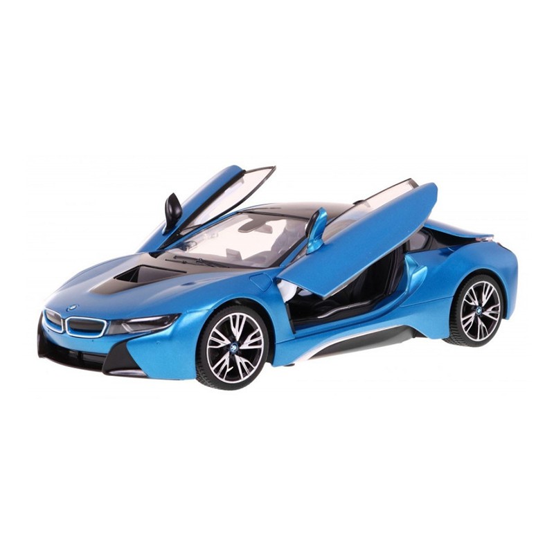 Đồ Chơi Điều Khiển RASTAR Xe Bmw I8 Mở Cửa Bằng Điều Khiển Xanh R71000-3