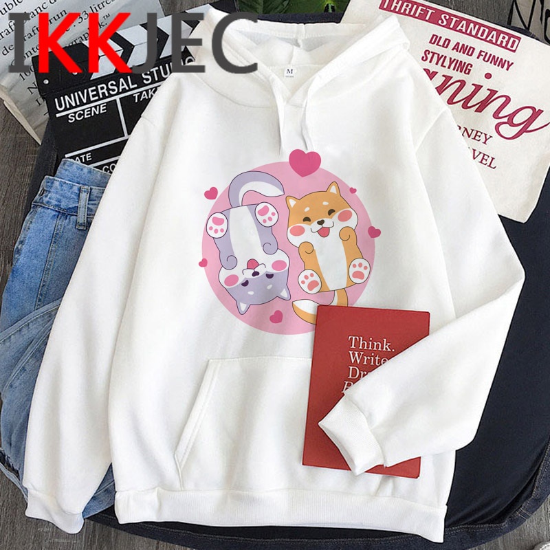 Áo Hoodie Nam In Hình Chó Shiba Inu 2021