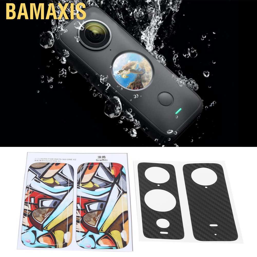 Miếng dán bảo vệ camera thể thao Bamaxis Sunnylife bằng PVC chống thấm nước cho Insta360 One X2
 | WebRaoVat - webraovat.net.vn