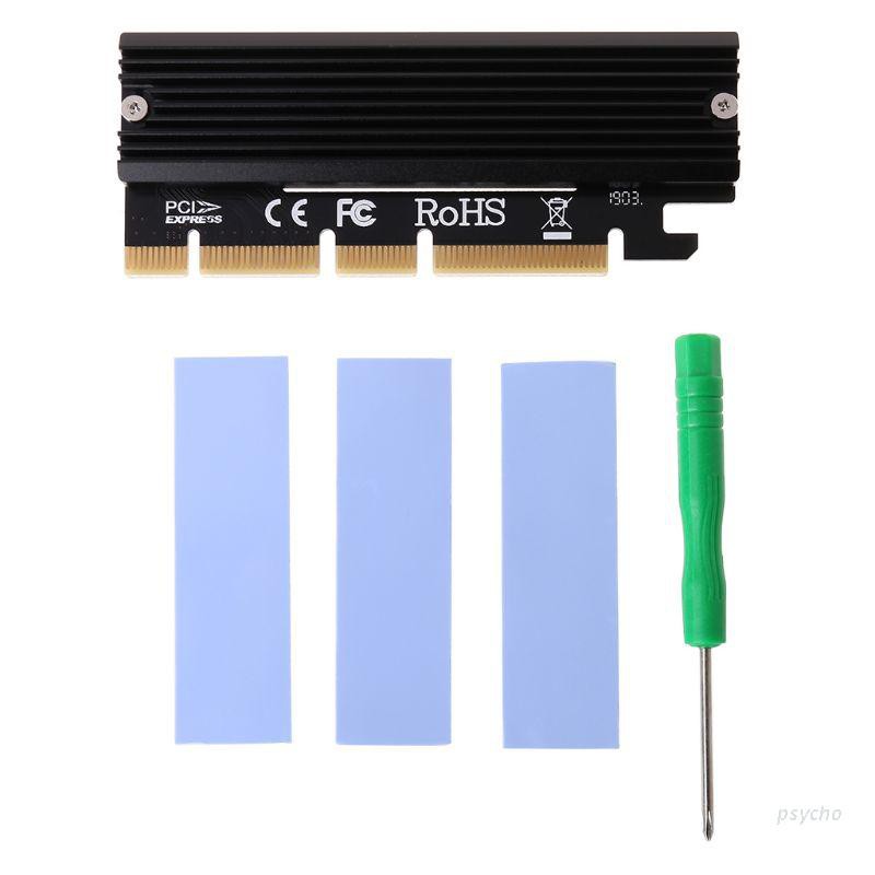 Card Mở Rộng M2 Nvme Ssd M2 Sang Pcie 3.0 X16 Hỗ Trợ Pci Express 3.0 X4 2230-2280