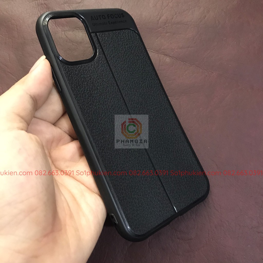 Ốp lưng silicon dẻo đen xịn, dẻo đen auto focus IP 11 (6.1/6.5)