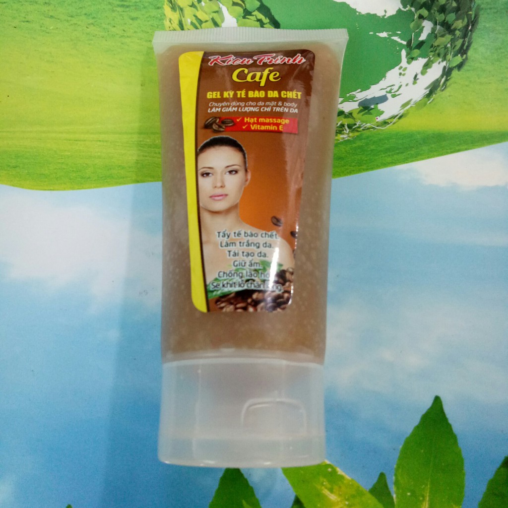 GEL KỲ TẾ BÀO CHẾT CAFE KIỀU TRINH 200G