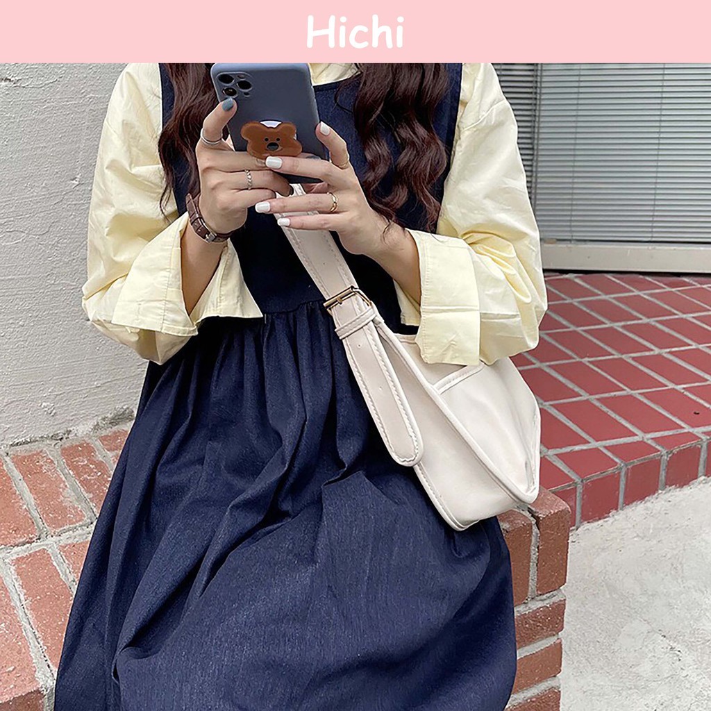 Túi đeo vai đeo chéo thời trang Hichi, chất liệu da cao cấp - T066