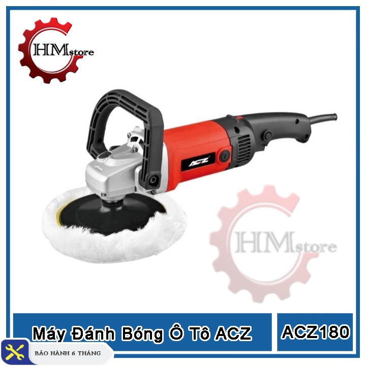 Máy Đánh Bóng 180mm ACZ - Máy đánh bóng ô tô ACZ180 - Bảo hành 6 tháng