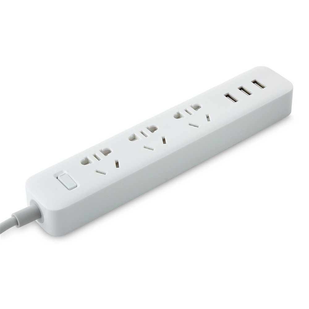 Ổ Cắm Thông Minh Xiaomi Mi Smart Power Strip Xoha09Wh 3 Cổng Usb 2a