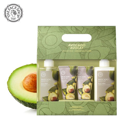 Sữa Dưỡng Thể Cung Cấp Ẩm TheFaceShop Avocado Body Lotion 300ml