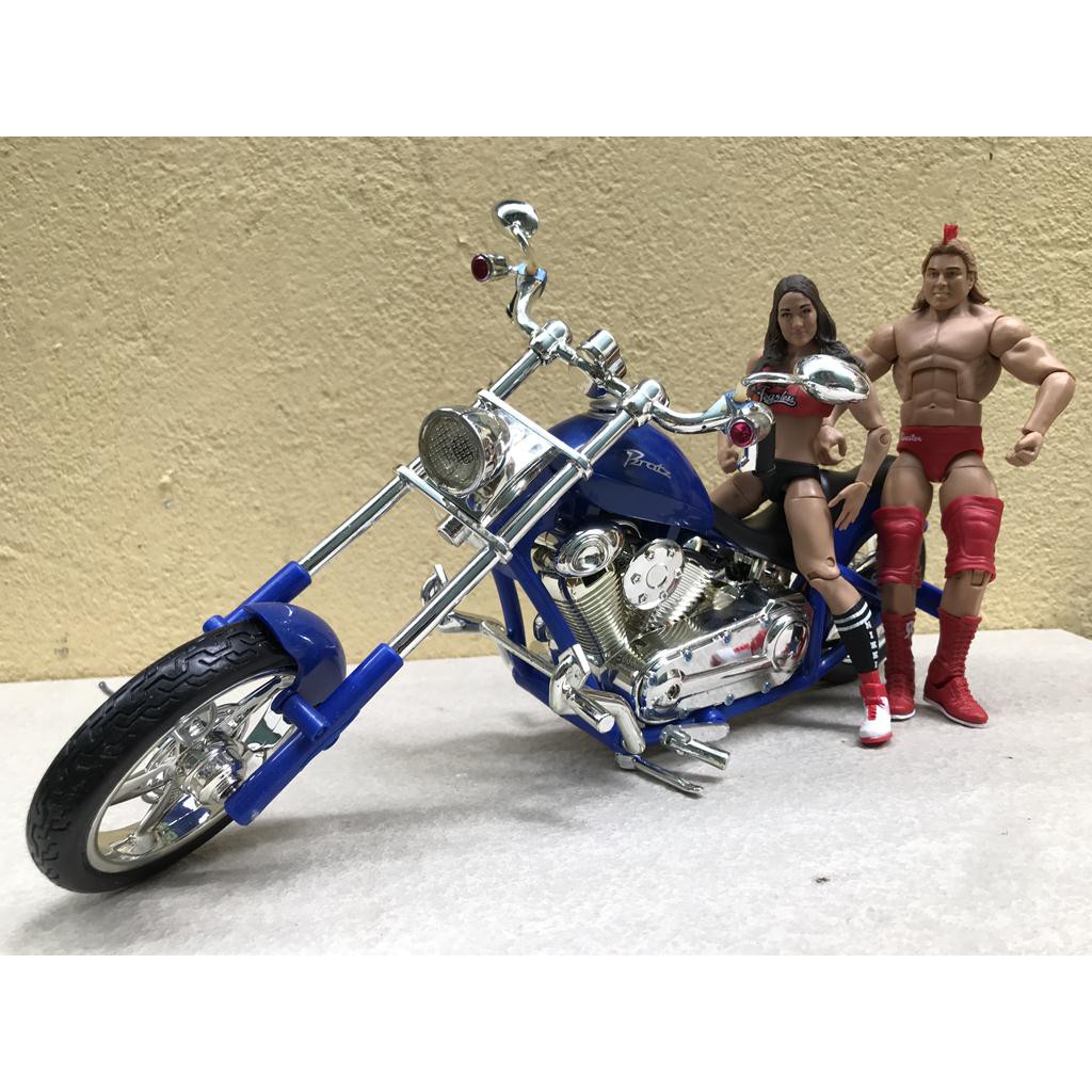 Mô hình xe mô tô Harley Davision cổ- 1:6