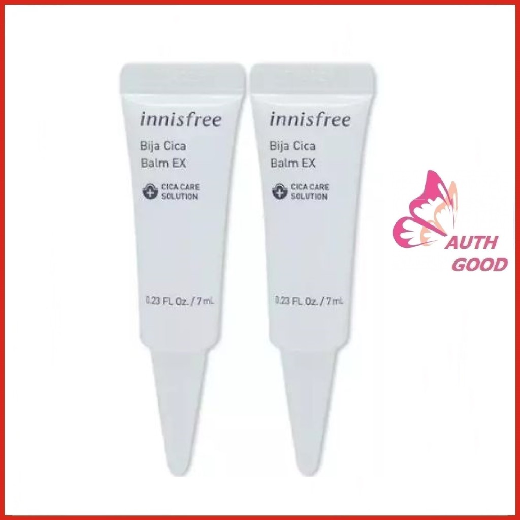 Gel Mụn 💝FREESHIP💝 Gel Giảm Mụn Innisfree Bija Cica Balm Ex 7ml