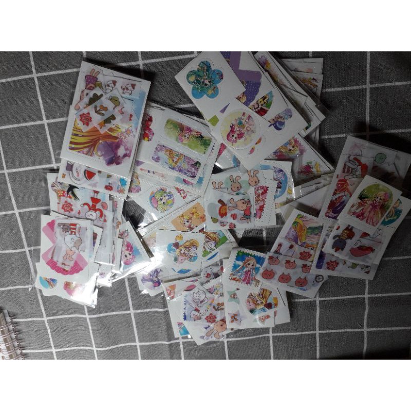 set sticker mini cute